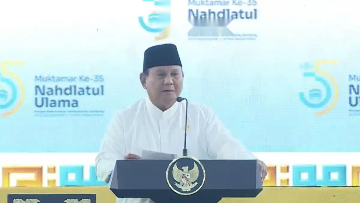 Prabowo Pastikan Hadir Menutup Muktamar ke-35 NU di Jombang