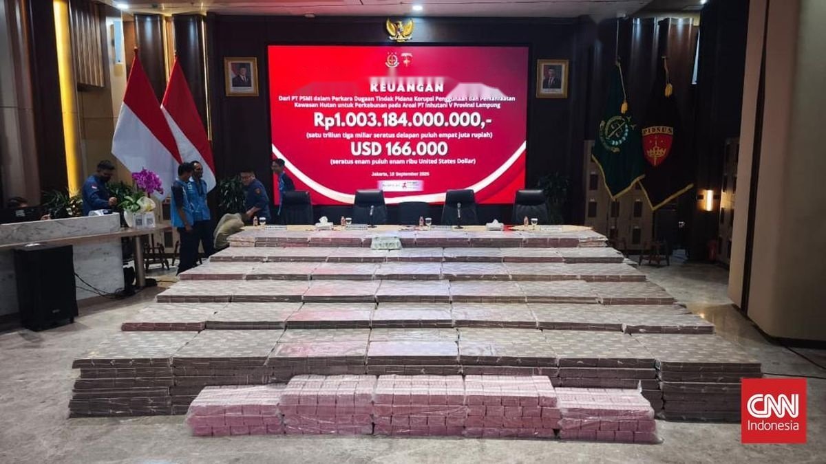Kejagung Terima Rp1 Triliun dan USD 166 Ribu dari PT PSMI
