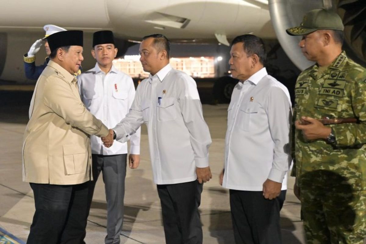 Prabowo Kembali ke Jakarta, Tegaskan Kekuatan Bangsa Berawal dari Dalam Negeri